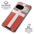 Denmark Flag Distressed Google Pixel 10 Clear Case